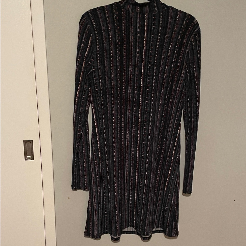 Bcbgeneration Multicolor Striped Long Sleeve Dress - image 3